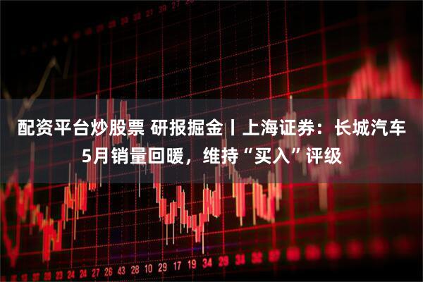 配资平台炒股票 研报掘金丨上海证券：长城汽车5月销量回暖，维持“买入”评级